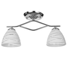 Люстра 2791/2 E27 40Вт хром 48х14х25 см BayerLux