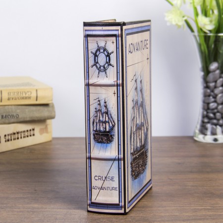Safe Brush tree "Sea Adventure" to leatherette 21x13x5 cm-3
