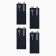 A set of envelopes for the Home Collection Blue -4 pcs., 22x10cm, 100%linen