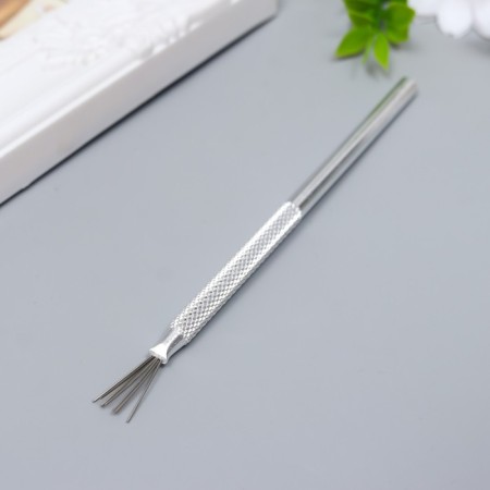 Tool for the sculptor Metal 7 needles 13.7 cm-1