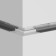 External Corner Connector for the built-in track system Technical tra004OCL-22W, 10x10x8.5 cm, white color