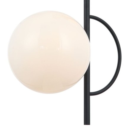 Lamp on the rod Vine 2XE27 40W, size 46x25x81 cm, black color-2