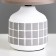 Glykeria table lamp E14 40W white-gray 15x15x27 cm Risalux