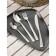 A set of cutlery made of stainless steel Magistro, 24 objects, silver color
