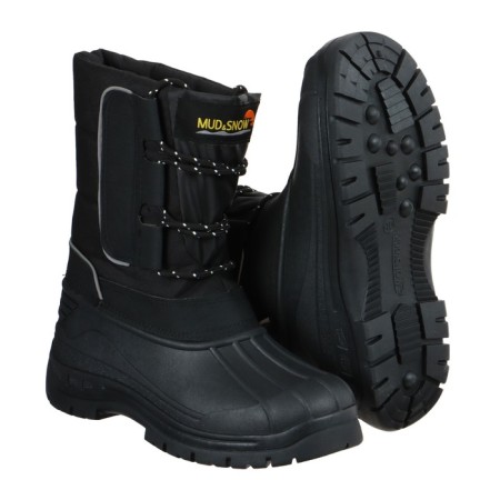Combined winter boots (snowbuses), TEP+artificial fur, black color, size 42-1