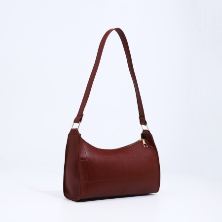 Baget bag with zipper, redhead-2
