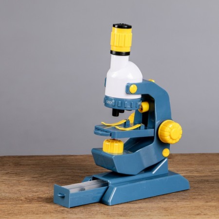 Microscope "Science", a multiplicity of an increase in 1200x, 400x, 100x, with backlight-1