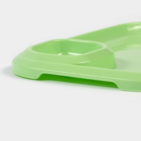 Shane -sauced dish 30.3x21x2.5 cm, green color-3