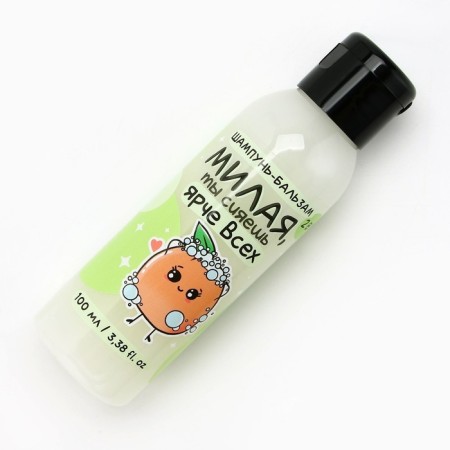Shampoo-balm 2v1 “Honey, you shine brighter than anyone”, 100 ml, Beauty Fox-3