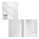 PP cover, 212 x 347 mm, 50 microns Erichkrause Fizzy Clear for notebooks and diaries