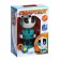 The Smartbot robot reacts to touch, light and sound effects, blue color