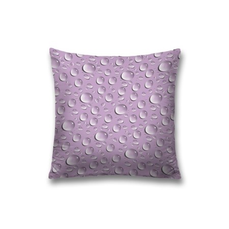 Decorative pillowcase "Drops of water", on a zipper, size 45x45 cm