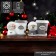 Souvenir Polystone Water Ball Light/For the hands "Bear and House" MIX 12x8x17 cm