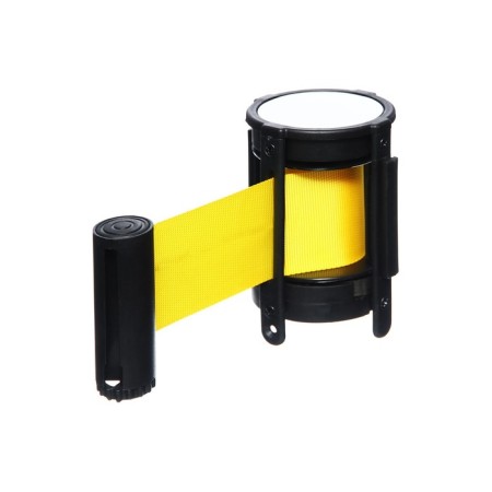 Cassette with an exhaust tape - 180 cm, height - 11 cm, width - 48 mm, yellow-1