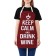 Apron kitchen with a photo print “Continue Calm”, adjustable, size OS