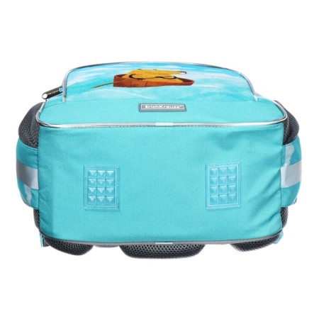 School backpack Erich Krause Ergoline 15l, 39 x 28 x 14 cm, ergonomic back, Capybara Travel 60097-6
