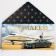 Money envelope "with an anniversary", car, embossing, 16.5 x 8 cm