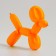 A ball for tweeting latex 150 ", standard, set of 100 pcs., Orange color