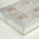 Box for 6 cupcakes, silver, 26.8 × 18.2 × 10 cm