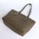 Women's bag with lightning, medium size, green color
