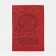 Cover for passport, red color