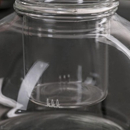Hot teapot with glass sieve, 1 liter-3