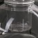 Hot teapot with glass sieve, 1 liter