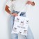 Bag Schoper "POPS" 35x0.5x40 cm, Department without lightning, without lining, white