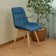 Dining stool Polini Home Verona SD, Blue-Naval Color