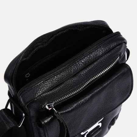Male bag, Fidelio Largo, black color-4