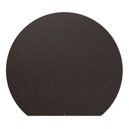Sheet is tributary, round, antique copper steel 1.2 mm, 90 x 80 cm