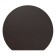 Sheet is tributary, round, antique copper steel 1.2 mm, 90 x 80 cm