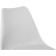 Computer chair Kolin Metal/Eco -leather/Plastic, Chrome/White 49x56x79 cm