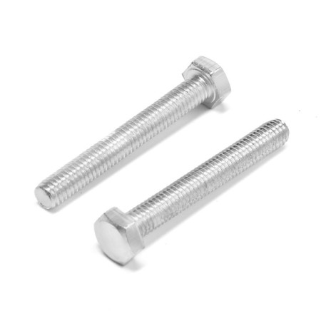 Bolt "LOM", with a hexagonal head, galvanized, Din933, M6x45 mm, 1 kg