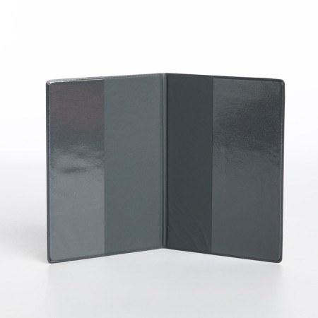 Cover for passport, black color-5
