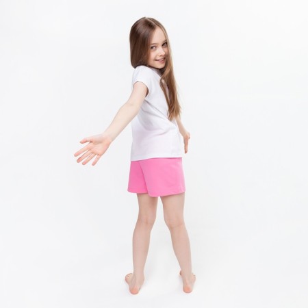 Kit for girls, white/pink color, height 140-4