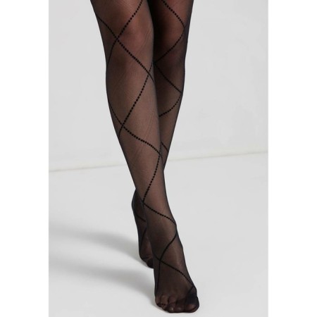 Women's tights Fantasy Galerie, size 2, color Nero-4