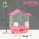 Poultry cell equipped BD-1/1D, 30 x 23 x 39 cm, pink