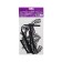 Failure mask Eromantica Empress, textiles, black color, 22 cm