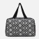 Cosmetic bag with lightning, black color