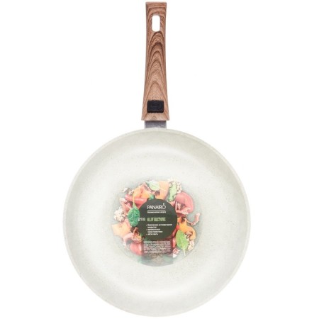 Removable pen for the pan -Wood pan, removable handle