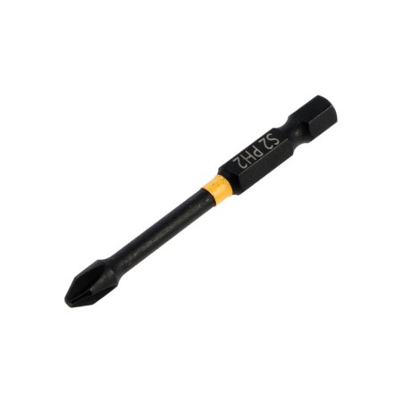 Бита ТУНДРА ПРОФИ, Torsion, сталь S2, PH2 х 65 мм, пвх-чехол-4