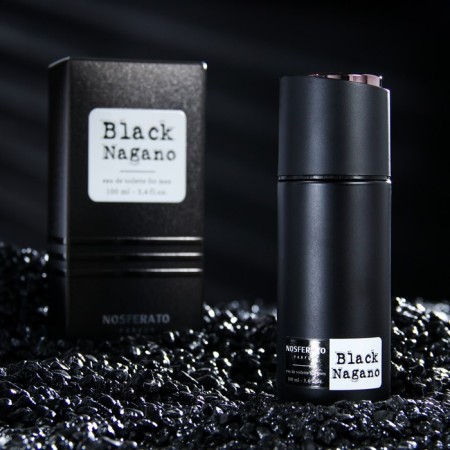 Black Nagano toilet water, 100 ml (based on NASOMATTO BLACK AFGANO)