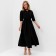 Women's dress Minaku: Enjoy Black Color, Rr. 44