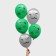 Latex ball 12 "Military equipment", 5 pcs.