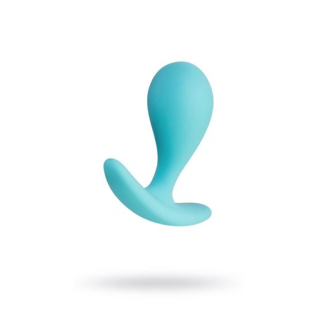 Anal plug Blob, silicone, mint color, 5.5 cm, d = 2.1 cm