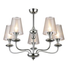 Ceiling light Gerhort G11050/5CR SM, 5x40W, E14, 55x70x70 cm, chromium color