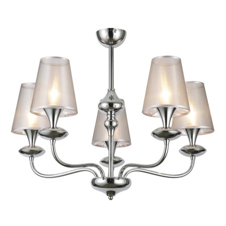 Ceiling light Gerhort G11050/5CR SM, 5x40W, E14, 55x70x70 cm, chromium color