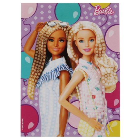 Set for children's creativity "Barbie" Crystal mosaic, 17 × 23 cm-2