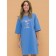 Female dress, size m, blue color
